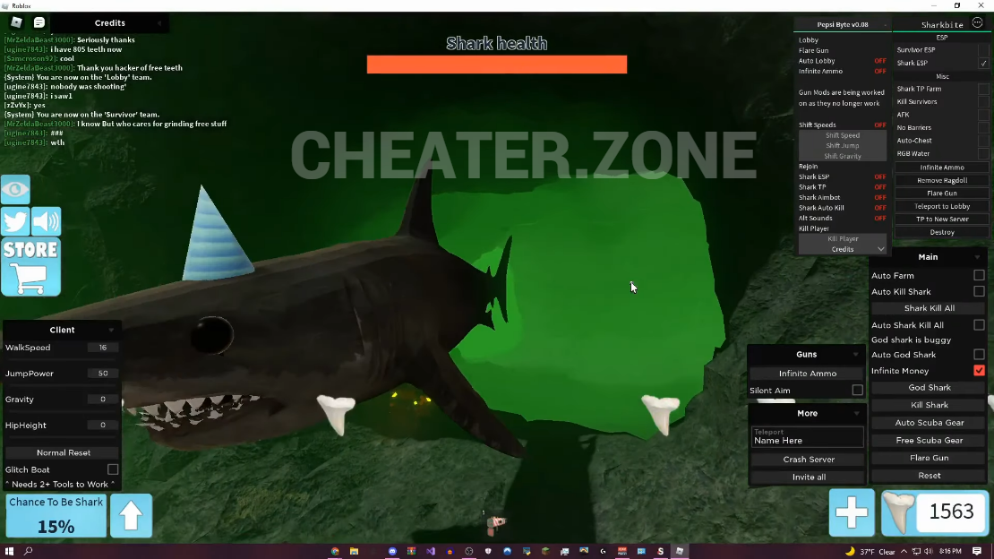 Roblox Sharkbite Script